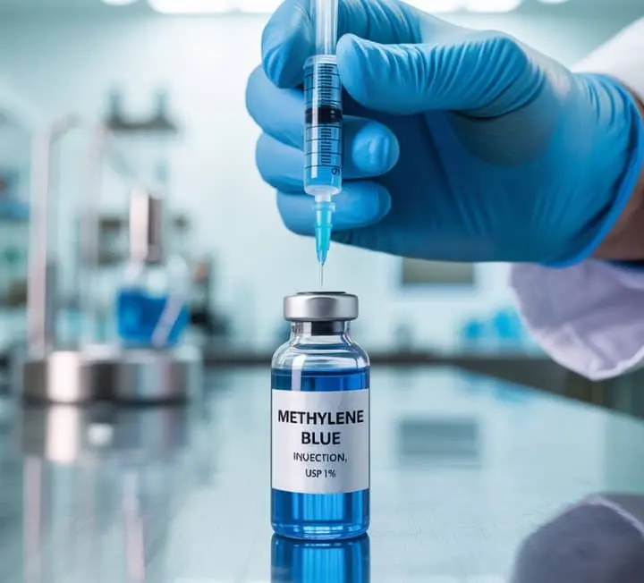 Methylene-Blue-Injection IV at Home DUBAI