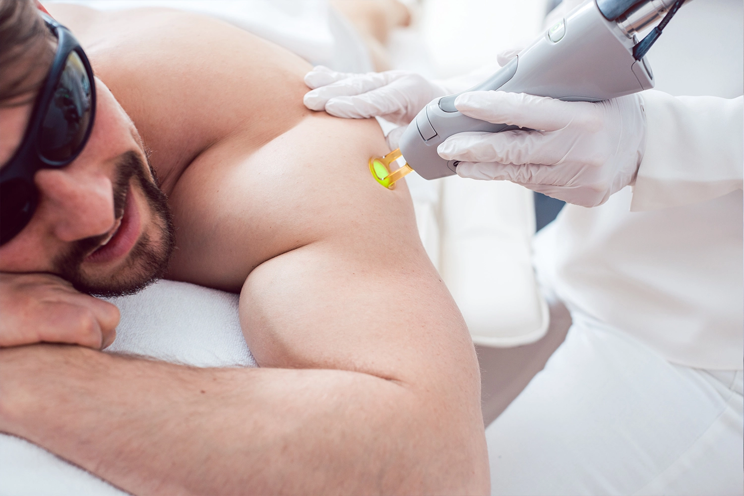 laser hair removal service at Home DUBAI