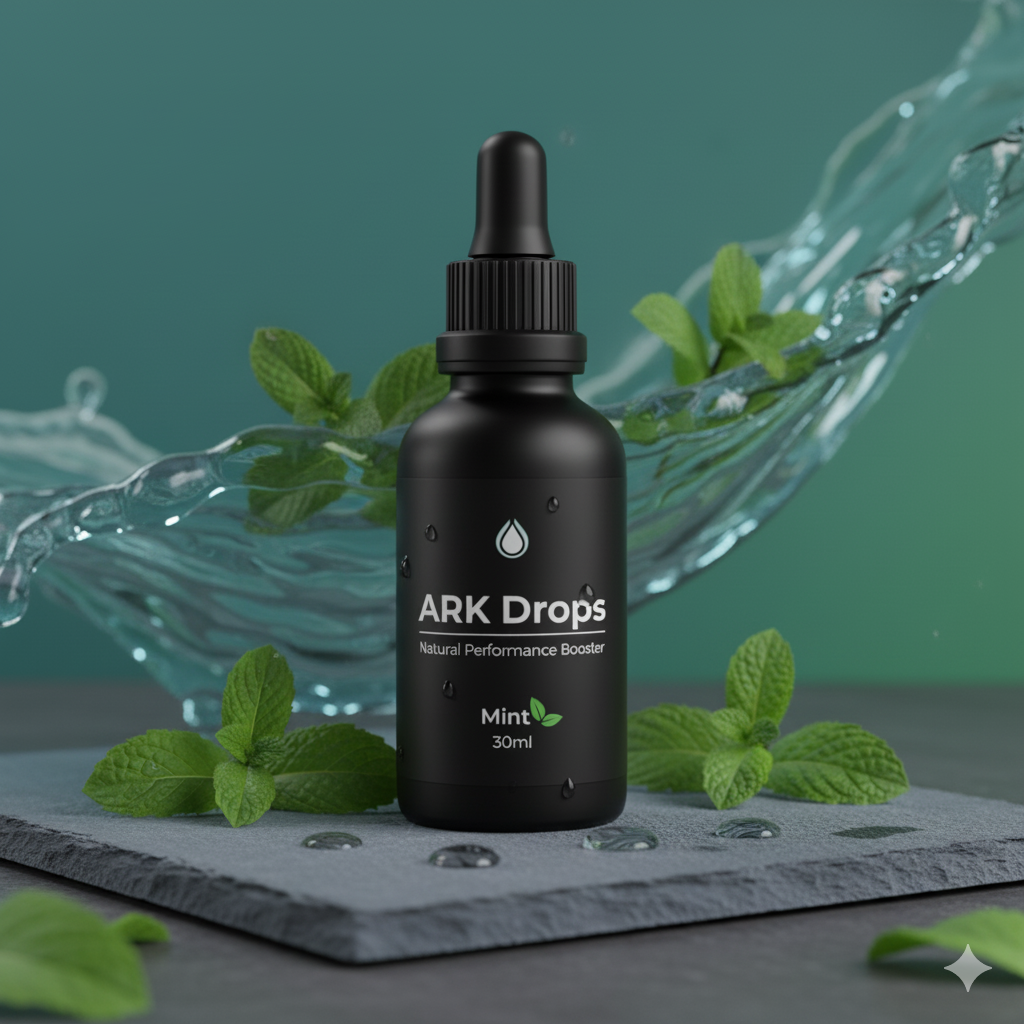 at Home ARK Drops Natural Performance Booster Mint 30ml DUBAI